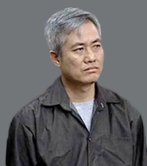 Bị cáo Lưu Văn Vịnh tại phiên tòa xét xử