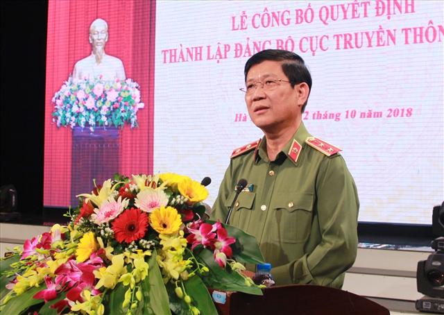 Thứ trưởng Nguyễn Văn Sơn phát biểu tại Lễ công bố.
