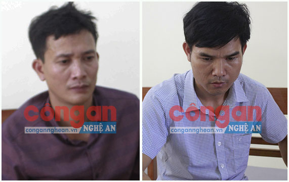 2 đối tượng Nguyễn Ngọc Ích và Trần Đình Hợi bị bắt giữ