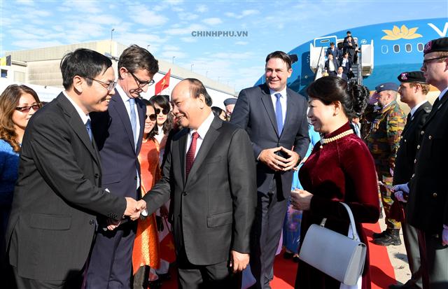 Thủ tướng Nguyễn Xuân Phúc sẽ tham dự Hội nghị Cấp cao Diễn đàn Hợp tác Á-Âu (ASEM) lần thứ 12, tổ chức tại Brussels trong 2 ngày 18-19/10. Ảnh: VGP/Quang Hiếu