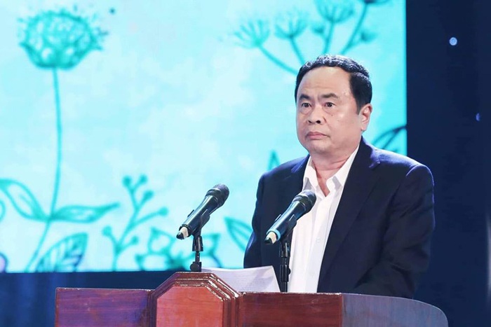 Chủ tịch Trần Thanh Mẫn phát biểu tại chương trình