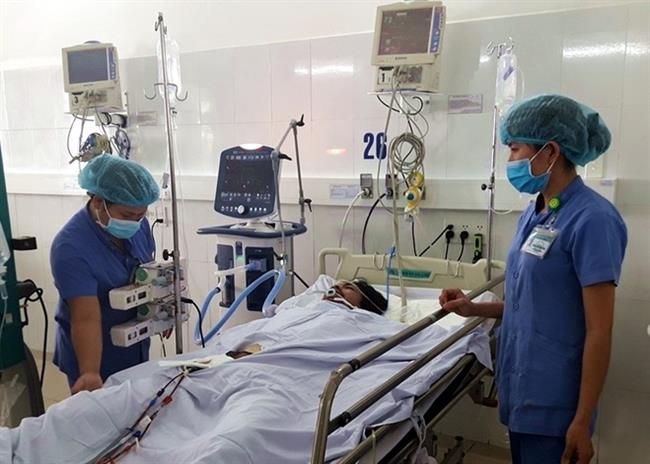 Một trường hợp ngộ độc rượu được cấp cứu tại Bệnh viện Đa khoa tỉnh Quảng Nam.