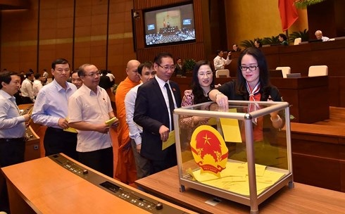 Quốc hội bỏ phiếu bầu Tổng Bí thư Nguyễn Phú Trọng làm Chủ tịch nước