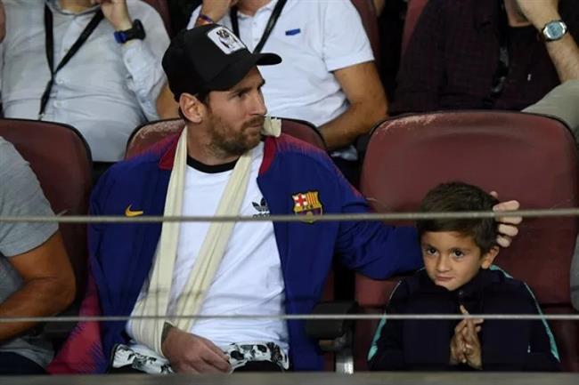 Messi không thể ra sân vì bị chấn thương