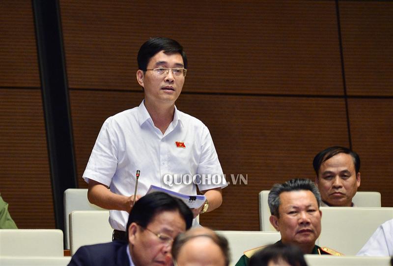 Đại biểu Hoàng Quang Hàm cho biết chất lượng nguồn nhân lực nước ta còn hạn chế