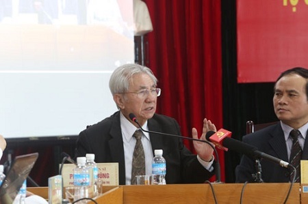 GS.TS Phạm Huy Dũng, Phó Chủ tịch Hội đồng quản trị Đại học Thăng Long - Ảnh: Báo điện tử Đảng Cộng sản