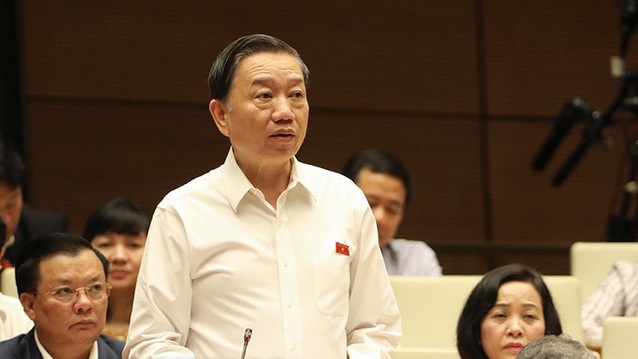 Bộ trưởng Tô Lâm trả lời đại biểu Quốc hội