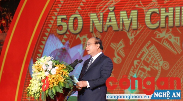 Thủ tướng Nguyễn Xuân Phúc khẳng định: Truông Bồn là biểu tượng sáng ngời của chủ nghĩa anh hùng cách mạng