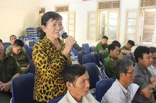 Bà Nguyễn Thị Minh, xã Đình Xuyên, Gia Lâm, Hà Nội.