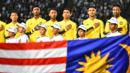 ĐT Malaysia vươn lên dẫn đầu bảng A (Ảnh: Affsuzukicup)