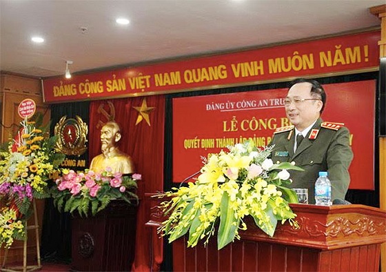 Thứ trưởng Nguyễn Văn Thành phát biểu chỉ đạo, giao nhiệm vụ cho Đảng bộ Cục Đào tạo.