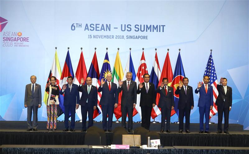 Các nhà lãnh đạo ASEAN và Hoa Kỳ tại Hội nghị Cấp cao ASEAN - Hoa Kỳ lần thứ 6. Ảnh: VGP/Quang Hiếu