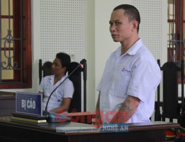 Bị cáo Nguyễn Văn Quân tại phiên tòa