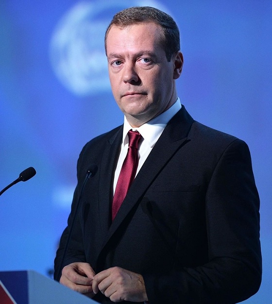 Thủ tướng Nga D.A. Medvedev. Ảnh Wiki.