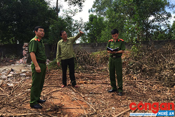 Lực lượng Cảnh sát PCCC&CNCH kiểm tra, nhắc nhở công tác đảm bảo an toàn PCCC rừng trong điều kiện thời tiết hanh khô