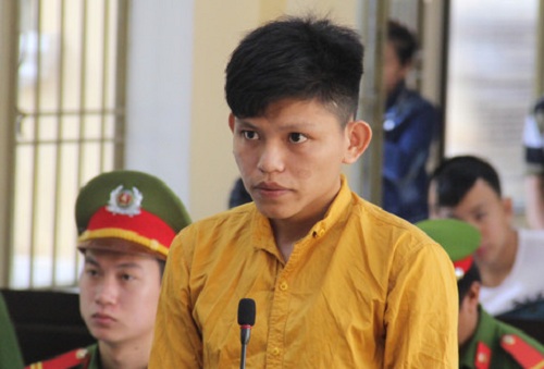 Bị cáo Hồ Văn Tâm tại TAND tỉnh Quảng Nam