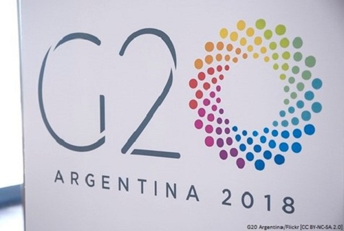 Bất đồng thương mại Mỹ-Trung, căng thẳng giữa Nga và Ukraine đang phủ bóng chương trình nghị sự của Hội nghị G20. Ảnh: Flickr