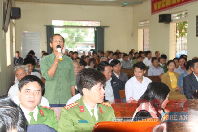 Ý kiến của 1 cử tri tại xã Thuận Sơn, huyện Đô Lương
