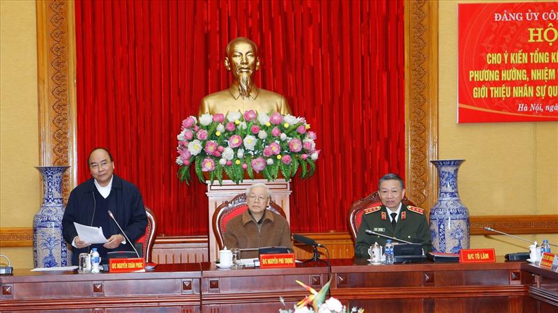 Thủ tướng Chính phủ Nguyễn Xuân Phúc phát biểu tại Hội nghị.