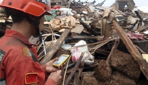 Trận động đất mạnh 6,5 độ richter tại thành phố Chiêu Thông, tỉnh Vân Nam vào ngày 3/8/2014 từng khiến 615 người thiệt mạng và hơn 3.000 người bị thương. Ảnh: AP
