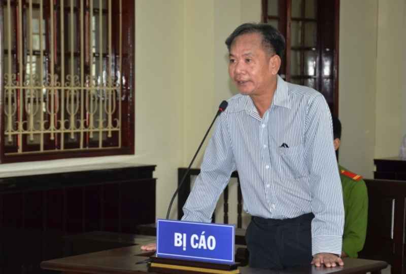 Bị cáo Huỳnh Trương Ca tại phiên tòa 