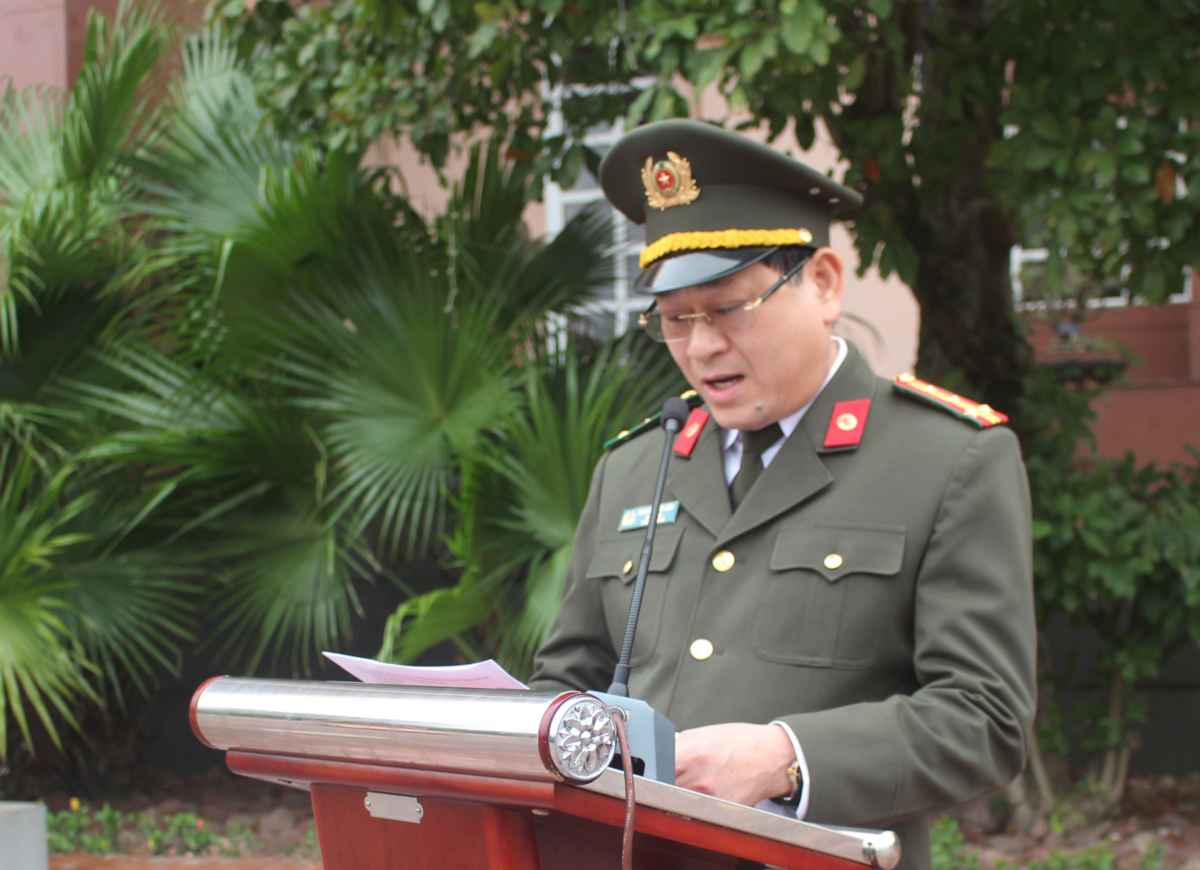Đại tá Nguyễn Hữu Cầu phát động hưởng ứng Tết vì người nghèo