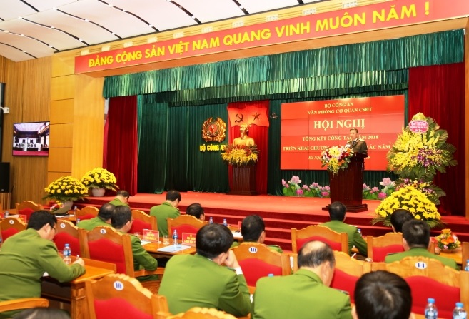 Bộ trưởng Tô Lâm phát biểu chỉ đạo tại Hội nghị.