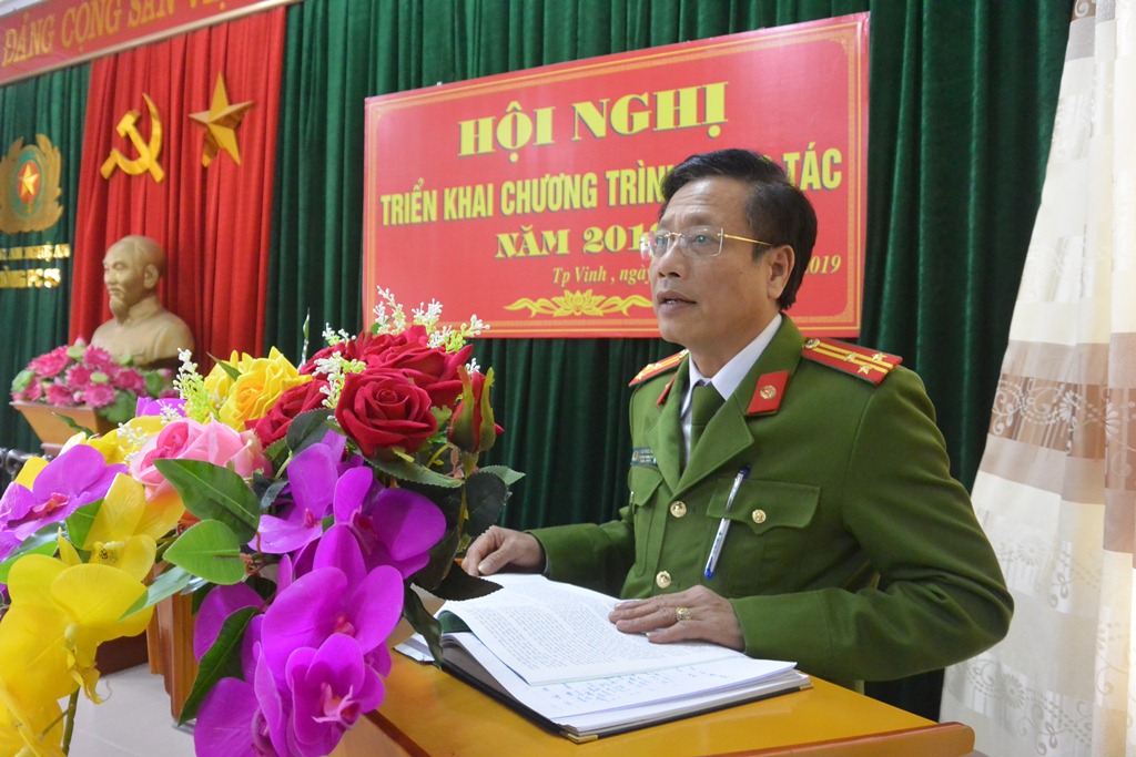 Thượng tá Trần Phúc Thịnh, Trưởng phòng khai mạc hội nghị