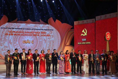 Lễ trao giải Giải Búa liềm vàng lần thứ II - năm 2017.