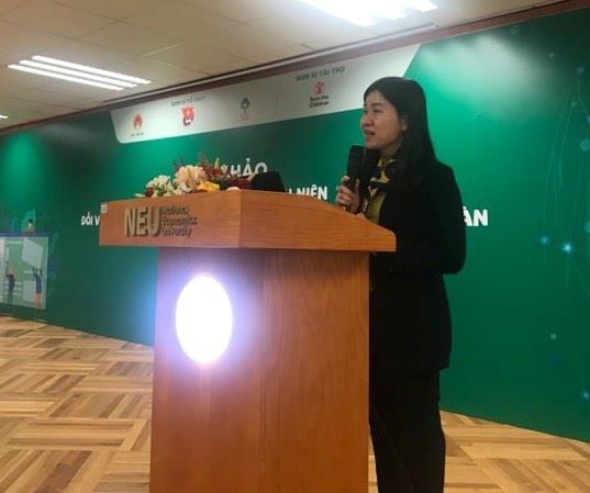 Bà Nguyễn Thị Nga, Phó Cục trưởng Cục Trẻ em. Ảnh Nhật Thy