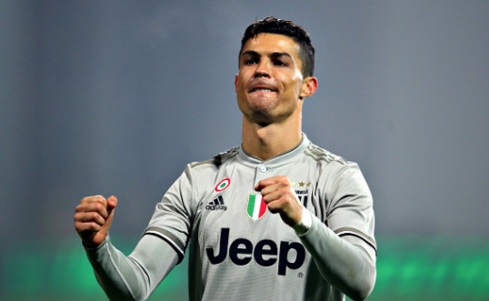 Ronaldo dẫn đầu cuộc đua tới danh hiệu vua phá lưới Serie A 2018/2019 (Ảnh: Getty).