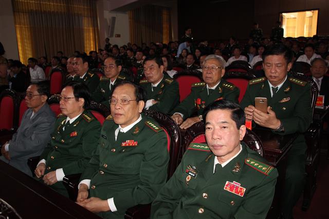 Đại biểu các đơn vị trong Bộ chỉ huy Bộ đội Biên phòng tỉnh