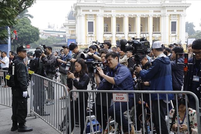 Hàng nghìn phóng viên quốc tế đã đến Việt Nam để đưa tin về Hội nghị Thượng đỉnh Mỹ - Triều Tiên lần thứ hai.