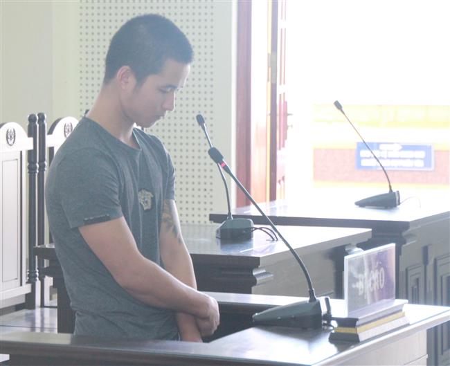 Bị cáo Nguyễn Văn Thọ tại tòa
