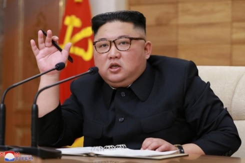 Nhà lãnhh đạo Kim Jong Un. Ảnh: KCNA.