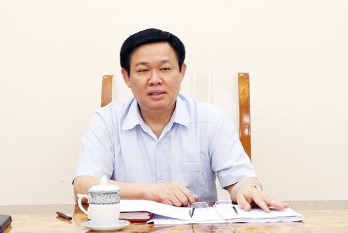 Phó Thủ tướng Vương Đình Huệ. Ảnh: VGP