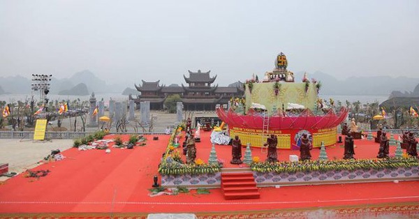 Vesak 2019 diễn ra tại chùa Tam Chúc, thị trấn Ba Sao, tỉnh Hà Nam.