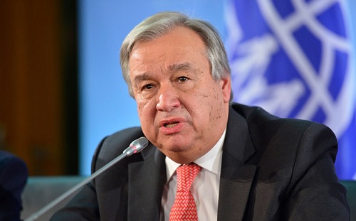 Tổng thư ký Liên Hợp Quốc Antonio Guterres. Ảnh: Time.