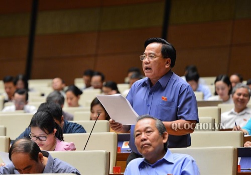 Đại biểu Nguyễn Thanh Xuân – Đoàn ĐBQH Tp. Cần Thơ, phát biểu ý kiến