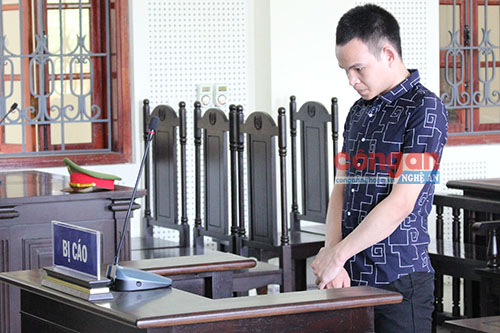 Bị cáo Lê Quang Bình tại tòa