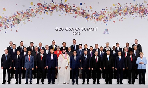 Các nhà lãnh đạo tham dự hội nghị thượng đỉnh G20 tại Osaka, Nhật Bản (Ảnh: Reuters)