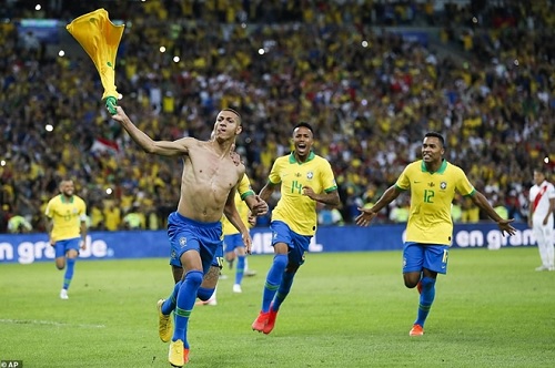 Nhưng đội tuyển Brazil vẫn biết cách để giành chiến thắng qua đó vô địch Copa America 2019