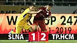 SLNA - TP. HCM: Bước ngoặt thẻ đỏ
