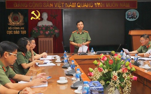 Đại tá Nguyễn Văn Toàn, Phó Cục trưởng Cục X03 – Bộ Công an thông tin tại cuộc họp báo