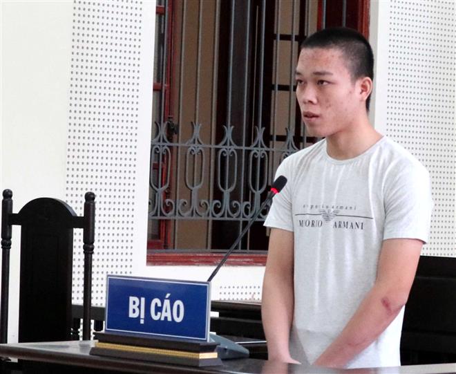 Bị cáo Trương Văn Đạt tại phiên tòa