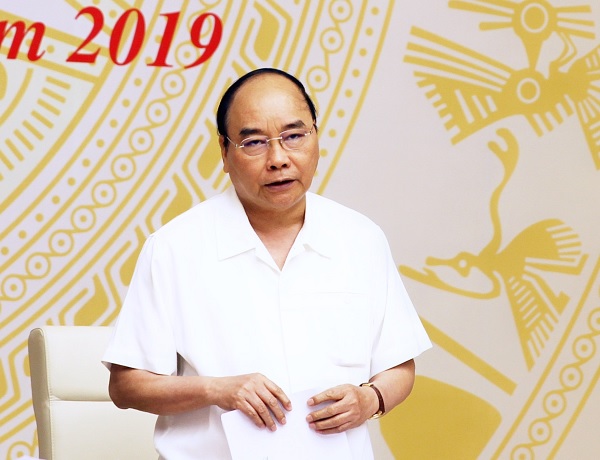 Thủ tướng Chính phủ Nguyễn Xuân Phúc phát biểu tại Hội nghị. Ảnh: VGP