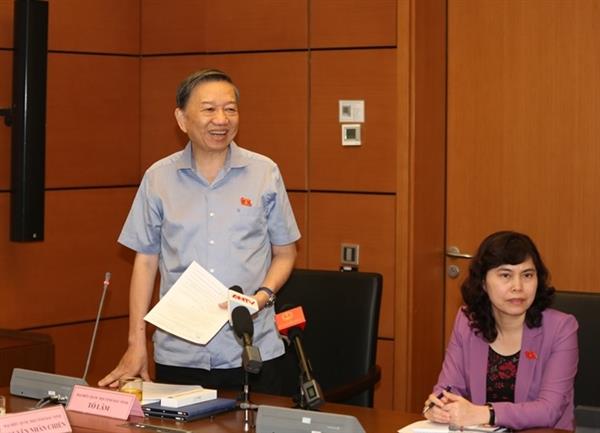 Bộ trưởng Tô Lâm phát biểu tại phiên thảo luận