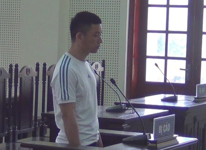 Bị cáo Lê Văn Dương tại tòa