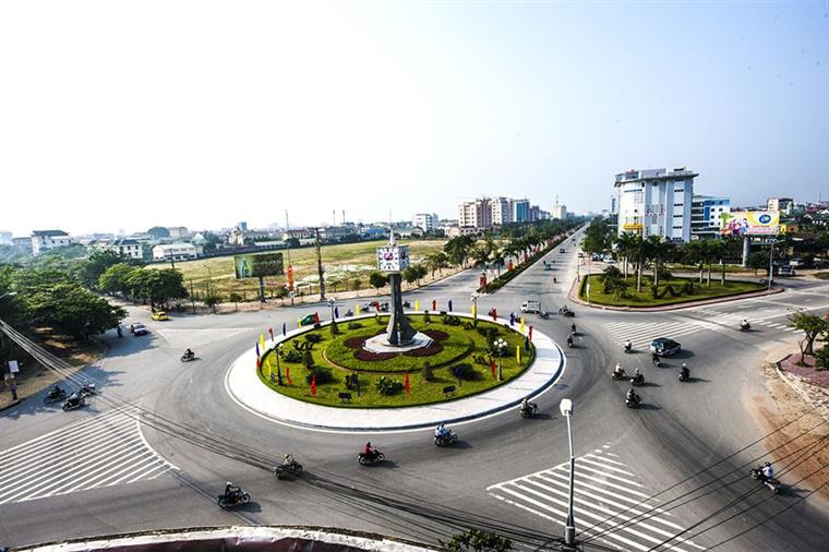 Thành phố Vinh đang ngày càng hoàn thiện về cơ sở hạ tầng (nguồn internet)