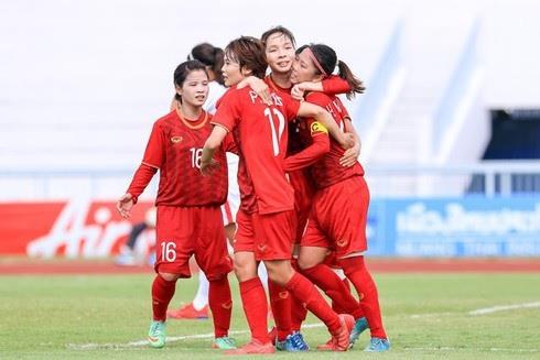 Đội tuyển nữ Việt Nam quả cảm dành HCV Seagame 30